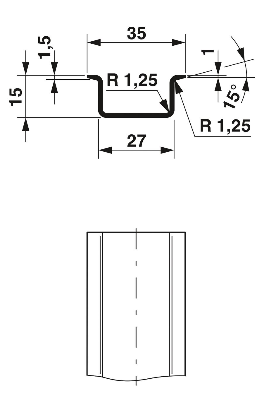菲尼克斯-DIN導軌-1206586