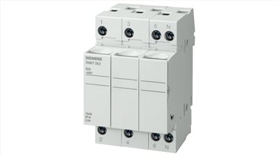 3NW7033§SENTRON, cylindrical fuse holder, 10x38 mm, 3-pole, In: 32 A, Un AC: 690 V