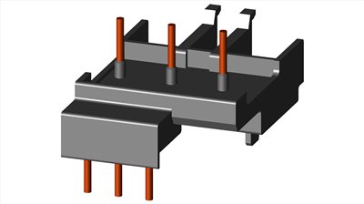 3RA1921-1DA00§Link module Electrical and mechanical for 3RV2.1/3RV2.2 and 3RT2.1 AC and DC operation (individual unit packaging)